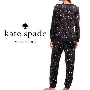 Kate Spade Velour Polka Dot Pyjama Set – XXL